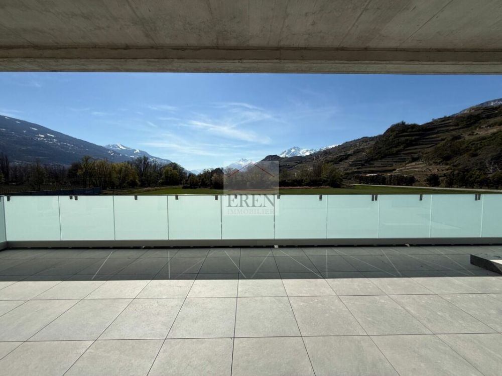 Spacieux attique 4,5 pièces neuf avec terrasse panoramique de 68 m2 - Livraison juin 2026 - Résidence Alegria à Uvrier (Sion) - Attique 4,5 pièces à vendre