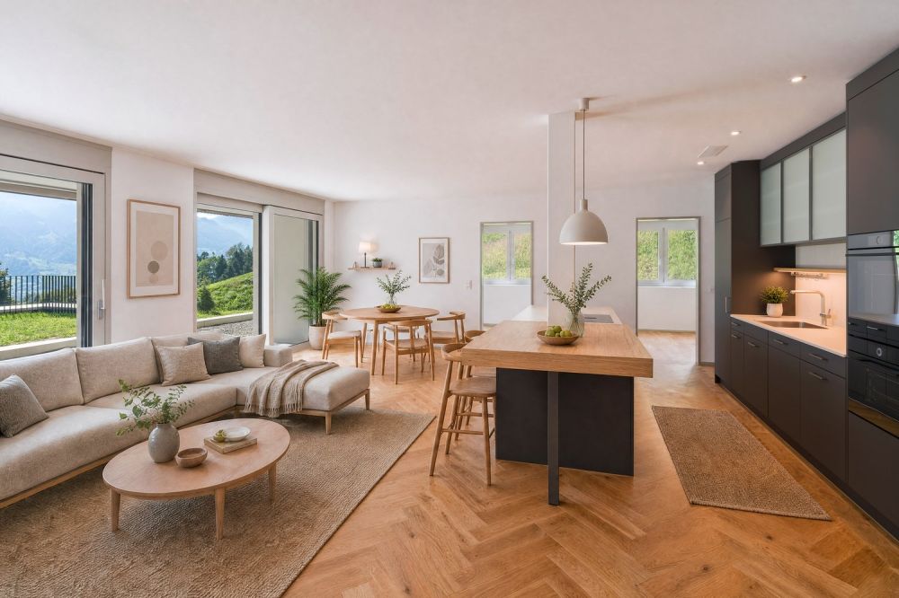 Bezugsbereite Neubauwohnung an idyllischer Lage -  Bild 3