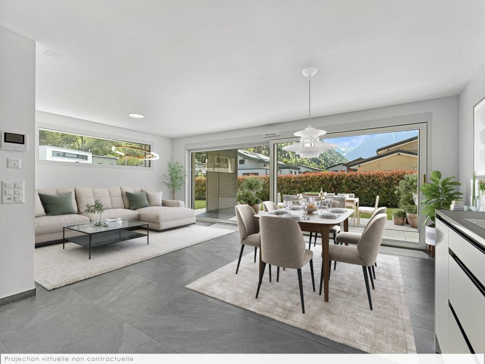 Appartement lumineux de 3.5 pièces à Martigny -  Bild 2