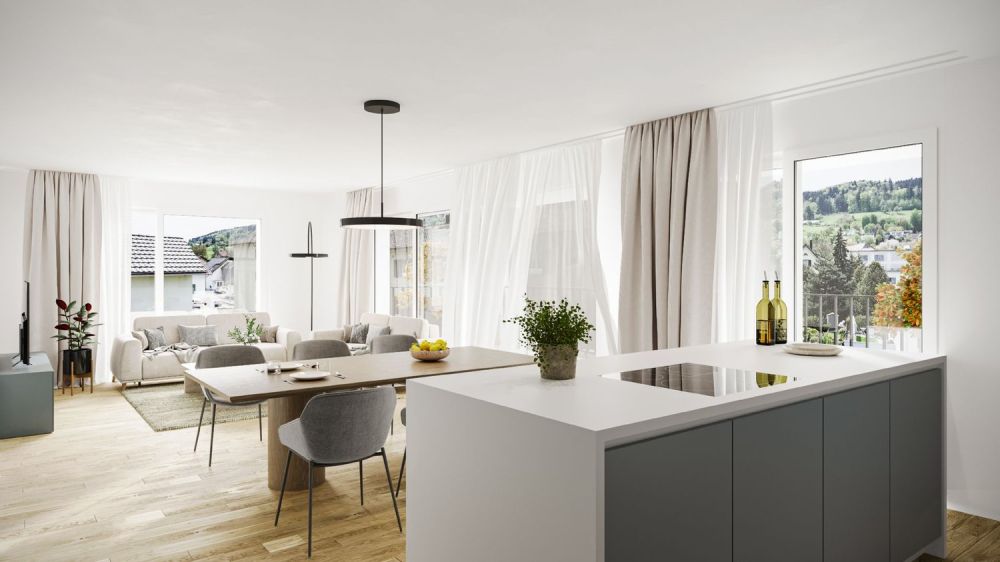 NEUBAU - 4.5-Zimmerwohnung im 1. Obergeschoss -  Bild 3