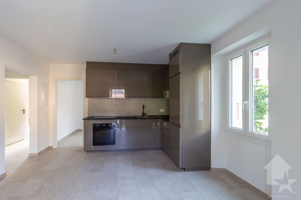 Charmant appartement 3.5 pièces rénové avec jardin et terrasse -  Bild 5