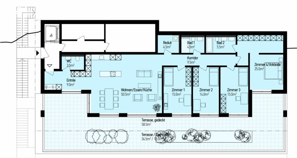 Neubau Terrassenwohnungen - Döttingen (5B) -  Bild 9