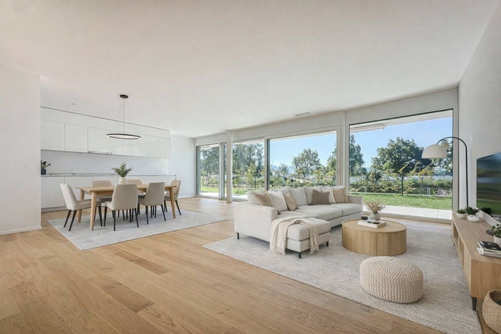 3.5 pièces de 120m2 avec terrasses de 37m2 et jardin privatif de 51m2 - Bild 1