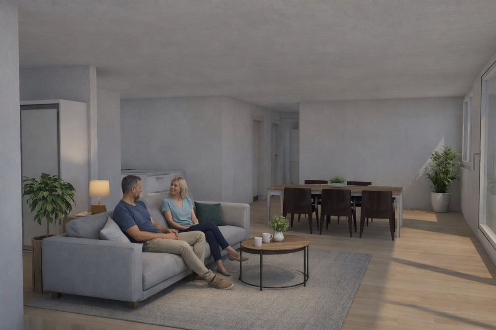 Moderne 3.5-Zimmer-Neubau-Wohnung mit Garage in Liestal - Bild 11