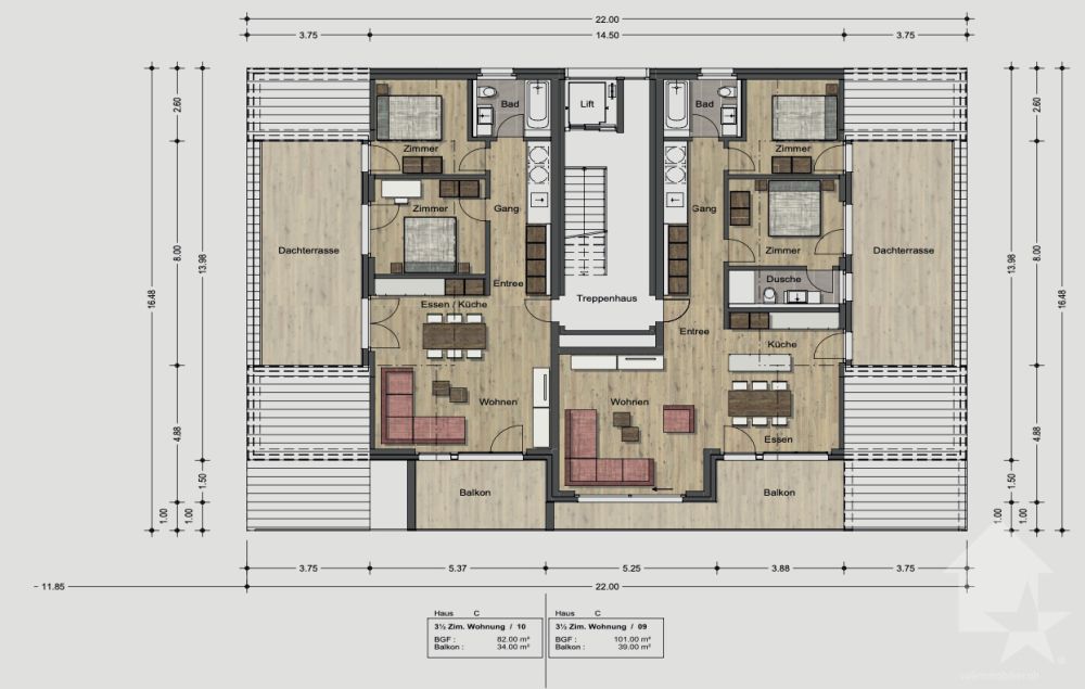 Nouveaux appartements résidentiels de 3,5 pièces -  Bild 12