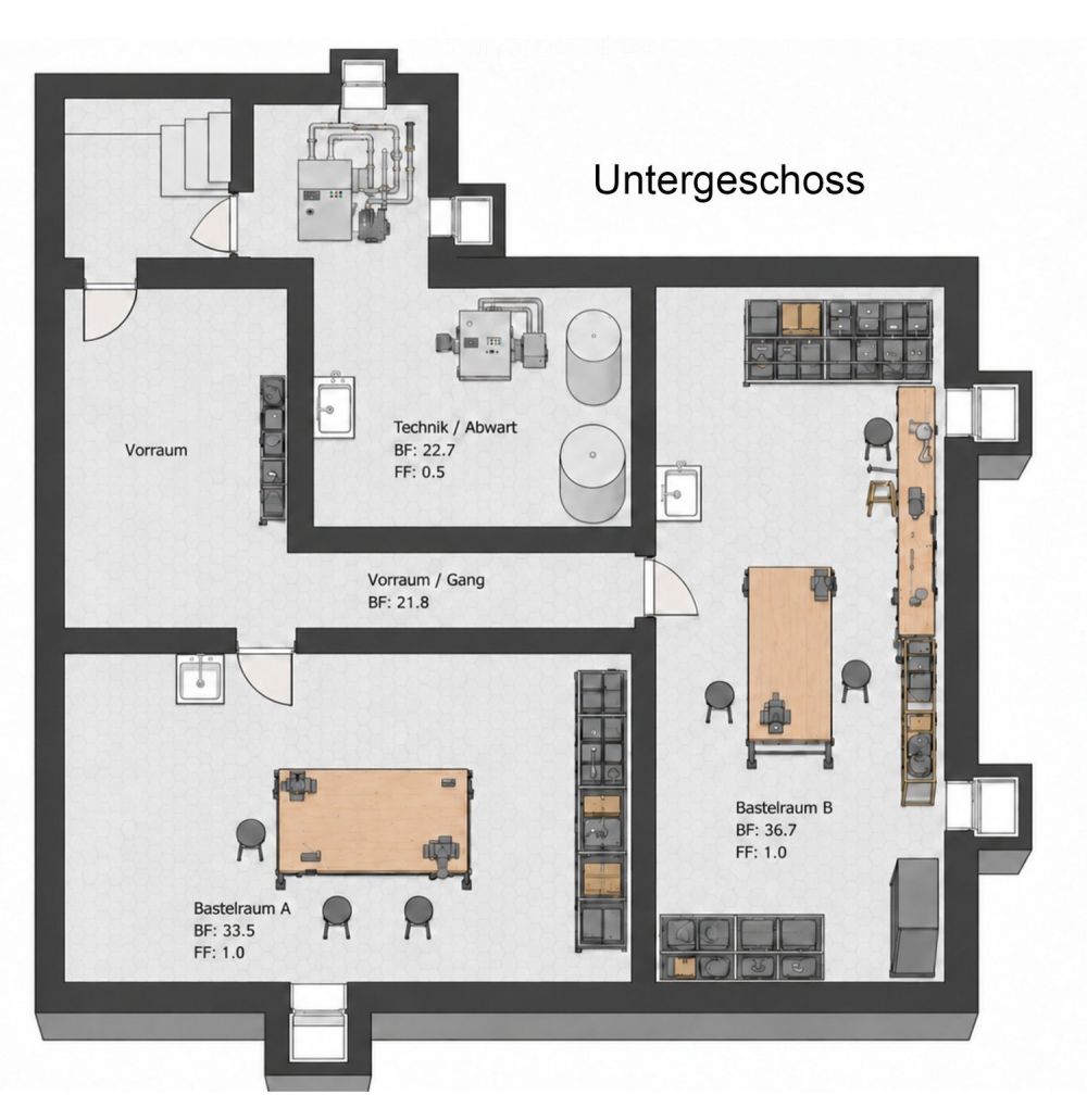 Neubau: Hausteil mit Garten und Hobbyraum -  Bild 9