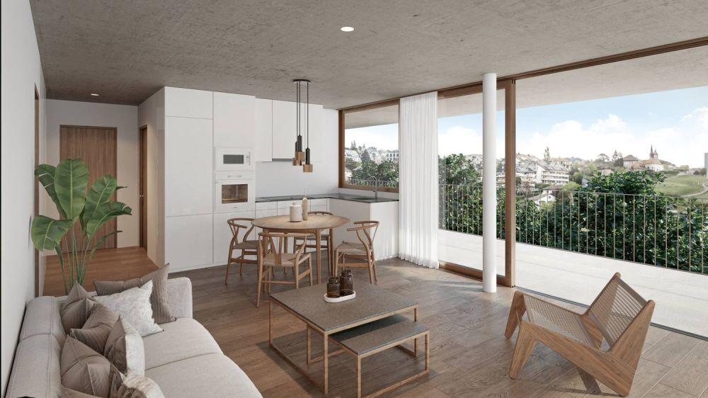 Dernière opportunité : Appartement neuf de 5 pièces avec vue sur Léman - Bild 4