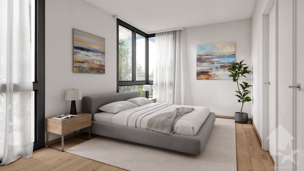 Appartement 4.5 Zimmer - Los C1 - Die Gärten von Plan-Conthey -  Bild 9