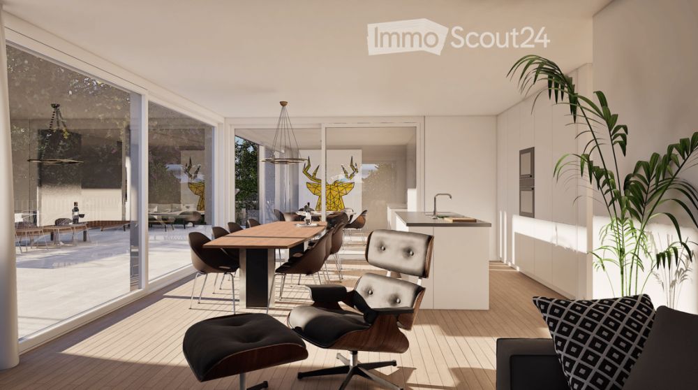 Moderne 4.5-Zimmer-LOUNGE-Neubauwohnung mit 2 Einstellhallenplätzen und Privatsphäre -  Bild 3