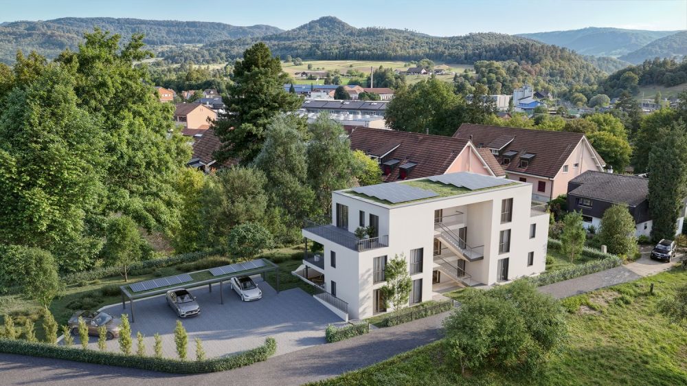 4.5-Zimmer-Attikawohnung mit Dachterrasse im Minergie-P-Neubau Laufental 40 -  Bild 2