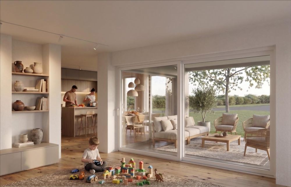 Superbes appartements de 3.5, 4.5 et 5.5 pcs à vendre en PPE dans un cadre verdoyant à Saignelégier -  Bild 8