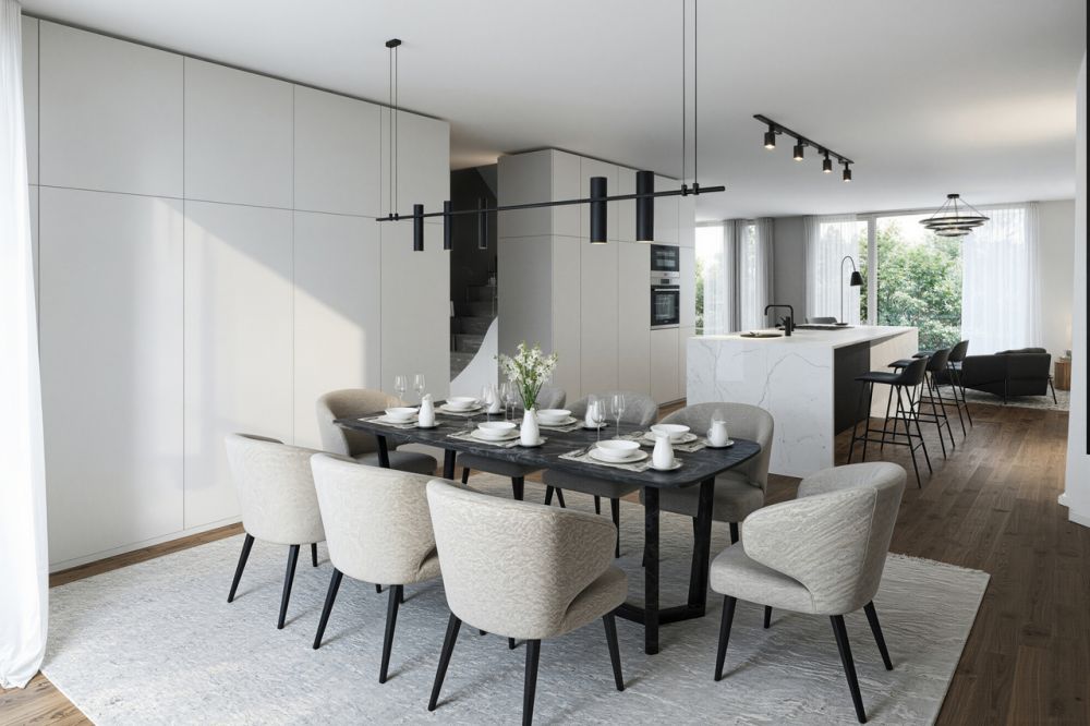 Neubauprojekt ,,Schachen" - 7 Traumhäuser im Grünen mit Minergie - Essen ohne Wintergarten (Variante 2)