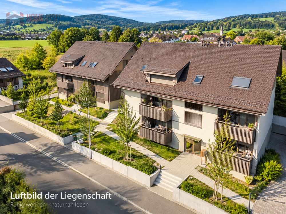 174 m² Wohntraum - exklusive Attika-Maisonette in Rifferswil - Aussenansicht