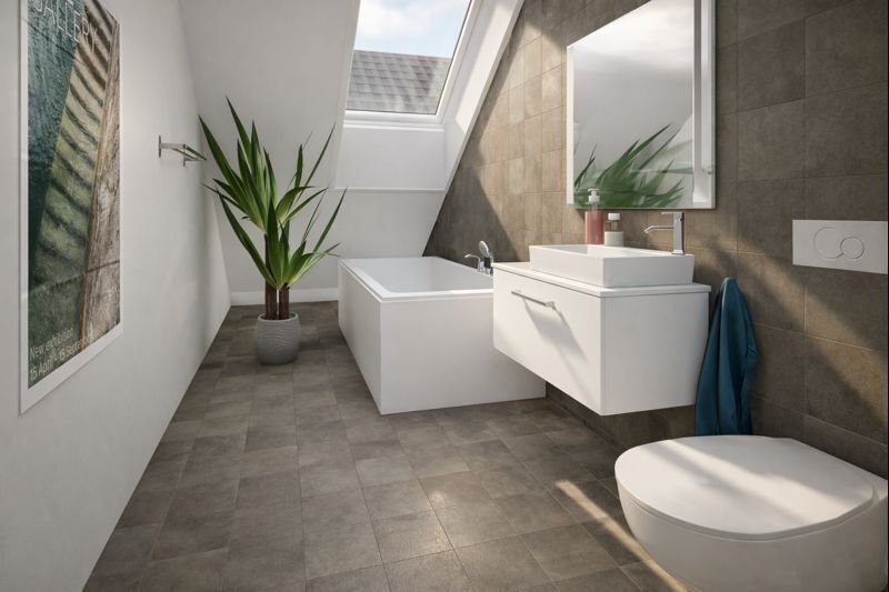 Neubauprojekt Allmendgasse mit vier 7.5-Zimmer-Doppelhäuser (Haus D) - Visualisierung