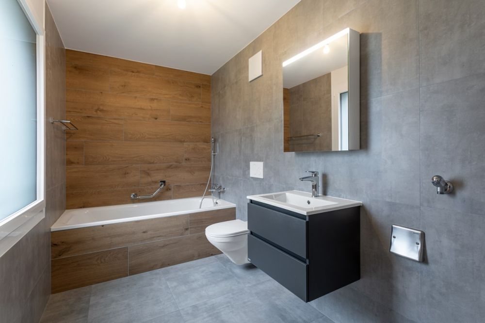 Appartement neuf de 4.5 pièces avec balcon au rez à vendre à St-Aubin - Bild 2