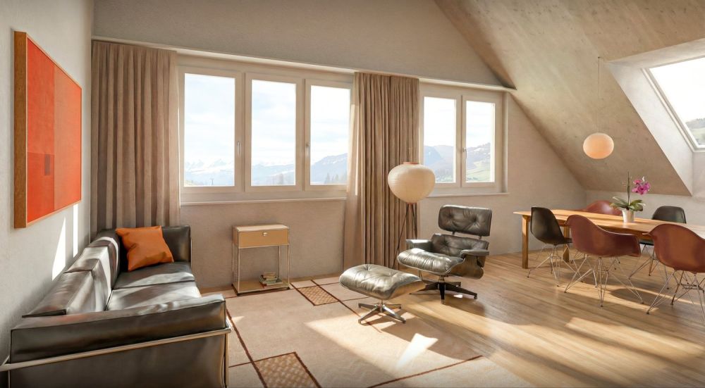 Ihr Rückzugsort im Toggenburg, 3.5-Zimmer-Neubauwohnung ON-TOP -  Bild 1
