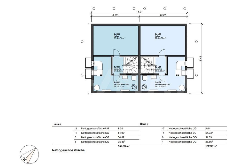 KRATTIGEN PLUS - Neubau 6.5-Zimmer Doppel-Einfamilienhäuser mit 24 Monaten Einstiegsvorteil -  Bild 8