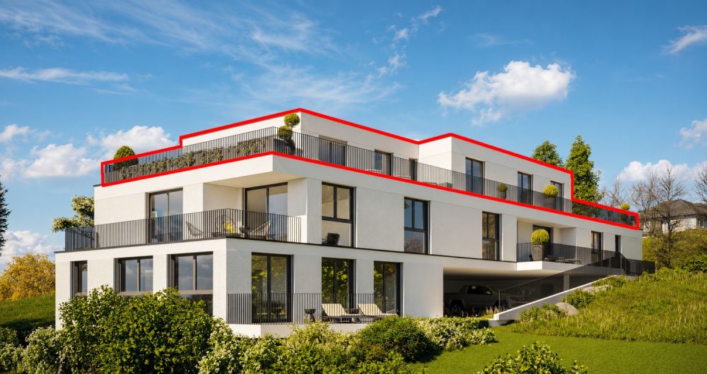 Moderne 5.5-Zimmer-Neubauwohnung im Attikageschoss in Menziken -  Bild 1