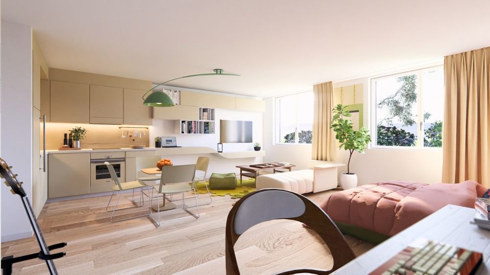 Promotion de 25 appartements du studio au 5.5 pièces à vendre à Siviriez -  Bild 4