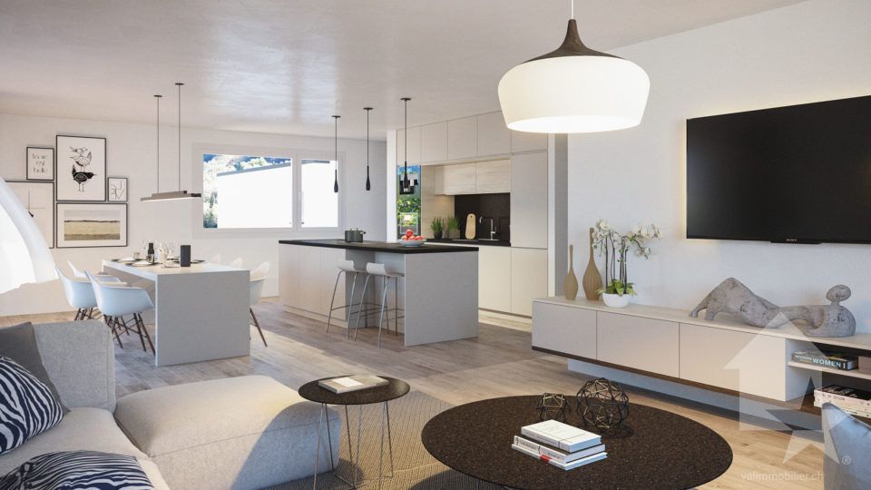 Nouvelle promotion 3.5 pièces avec jardin, terrasse ou balcon -  Bild 5