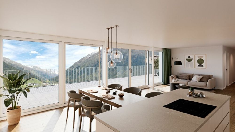 ZWEITWOHNUNG - 3.5-Zimmer-Attika-Wohnung Nr. 43 - Residence Promenade 136 -  Bild 2