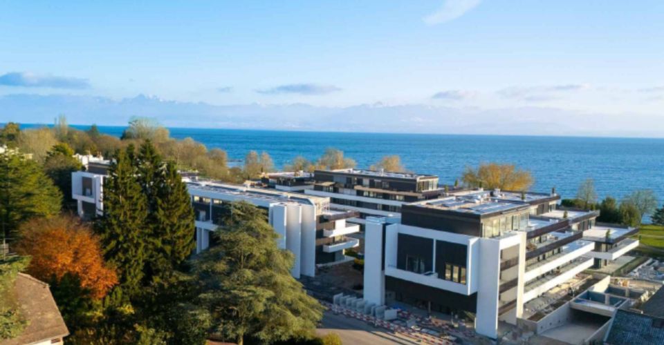 Superbe attique de 5,5 pièces face au lac.Terrasse rooftop de exposée plein sud. - Attique 5.5 pièces - image - 2