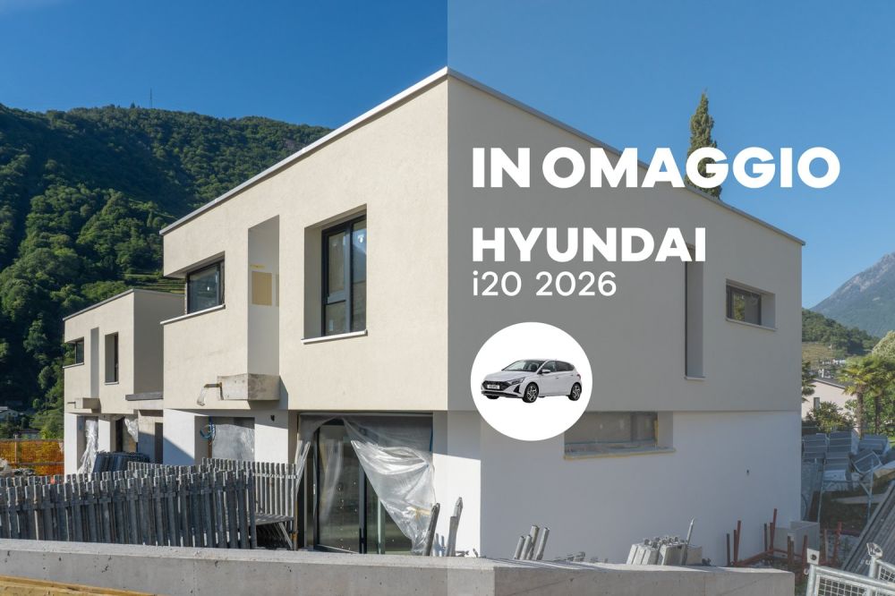 Einfamilienhäuser in Roveredo - Ein Hyundai i20 2026 als Geschenk! -  Bild 1