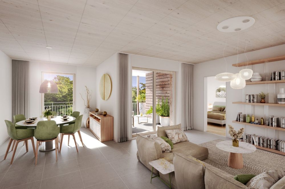 Appartement 4 pièces neuf avec balcon dans un parc majestueux - CASATAX -  Bild 4