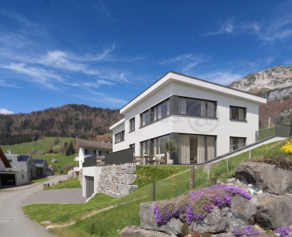 Ihr Zuhause mit Weitblick - Bauprojekt an bester Lage in Amden -  Bild 1