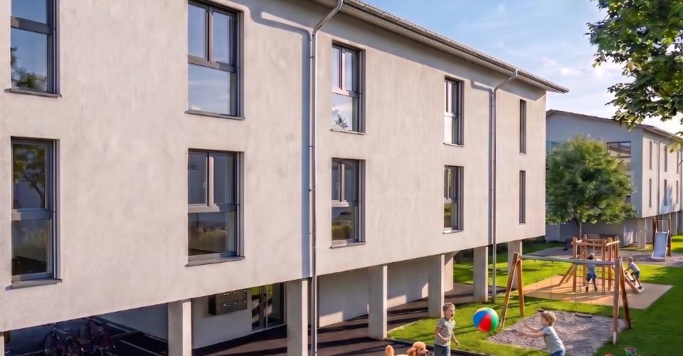 12 moderne Wohnungen – ökonomisch und ökologisch hochwertig - Appartement 3.5 pièces - image - 2