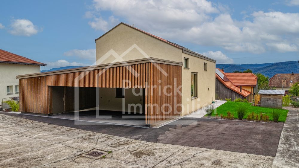 Villa contemporaine de luxe avec vue dégagée à Montavon -  Bild 3
