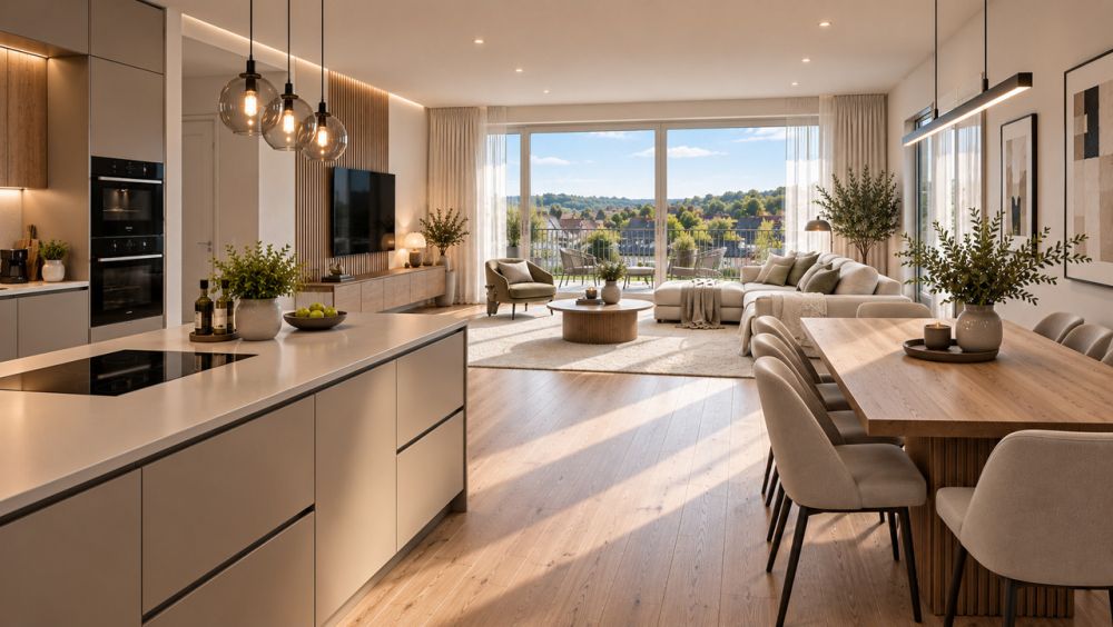 Neubauprojekt AM ZELGACKER - modernes Wohnen in Tann ZH | Whg. Nr. 1.2 -  Bild 1