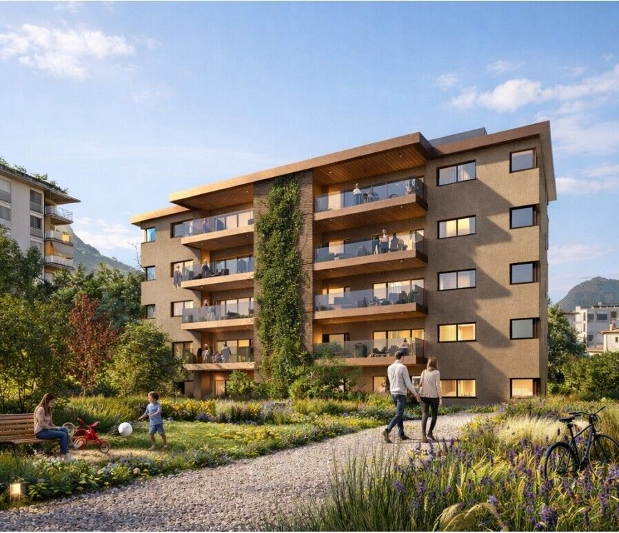 4.5 DI LUSSO CON ROOFTOP E PISCINA PRIVATI A PREGASSONA -  Bild 5