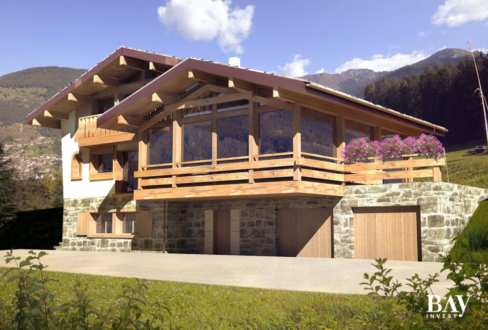 La Tzoumaz/Verbier : Chalet de luxe accessible aux étrangers -  Bild 1