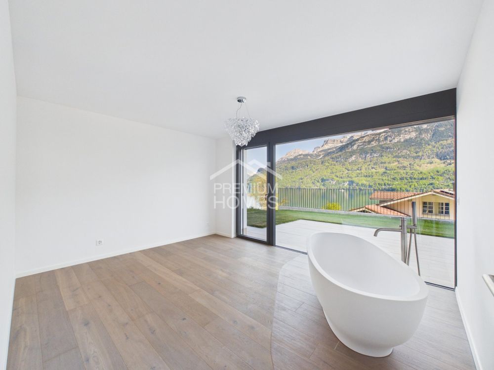 50 m² Sonnenterrasse mit Seesicht - modernes Wohnen am Brienzersee! -  Bild 3