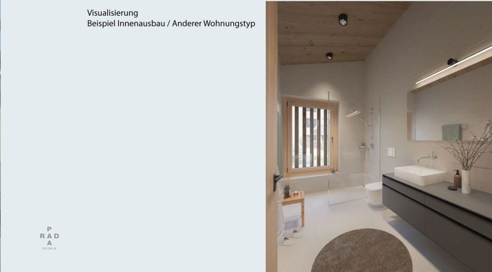 NEUBAU 3½-Zimmer-Neubauwohnung mit Garten im Projekt PRADA, Seewis -  Bild 2