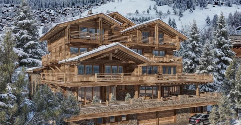 Résidence Arc-en-Ciel - projet 1300 m2 - Verbier - Chalet 11 pièces - image - 1