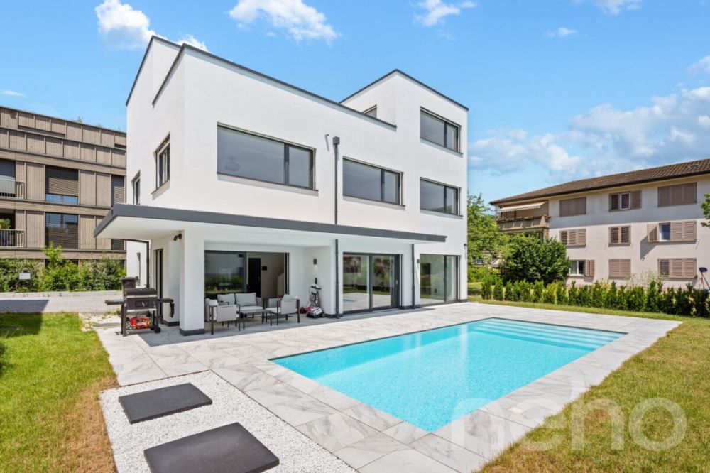 Luxuriöses 7.5  Zimmerhaus mit Aussenpool - Exklusives Wohnen in Suhr -  Bild 10