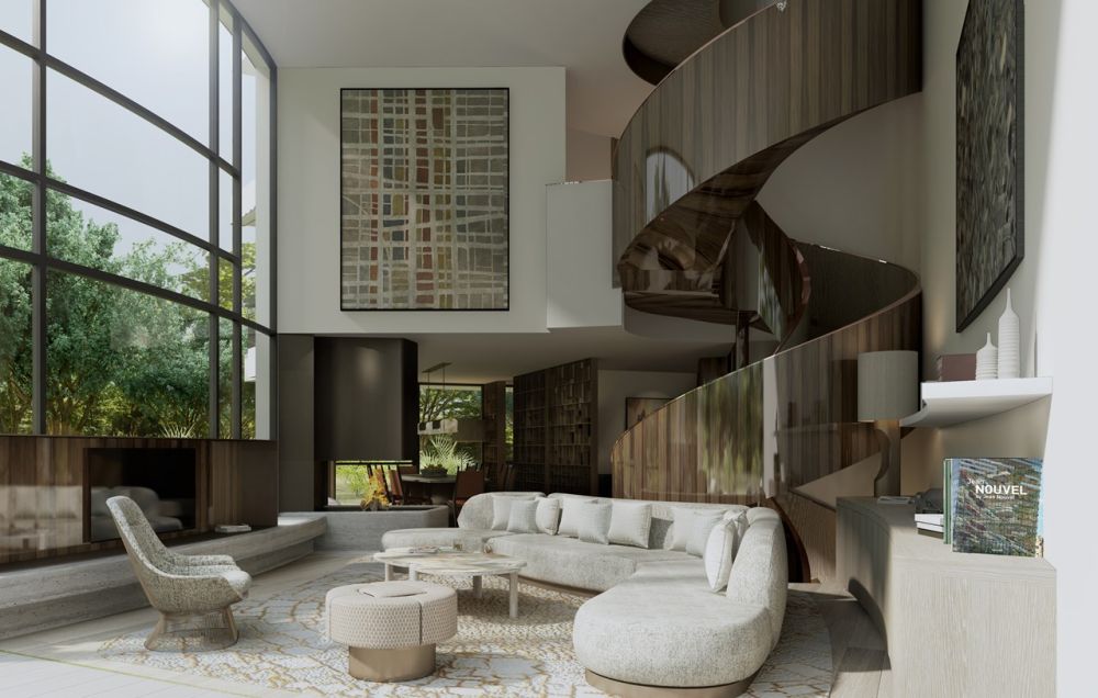 HC77 | Cologny - 3 luxueux hôtels particuliers - Impressionnante hauteur de plafond et un escalier magistral