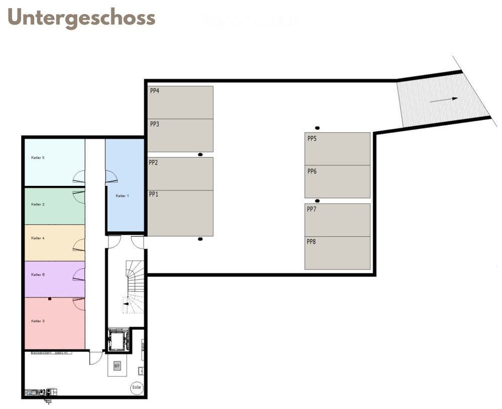 Moderne 3.5-Zimmer-Neubauwohnung mit Energielabel A -  Bild 9