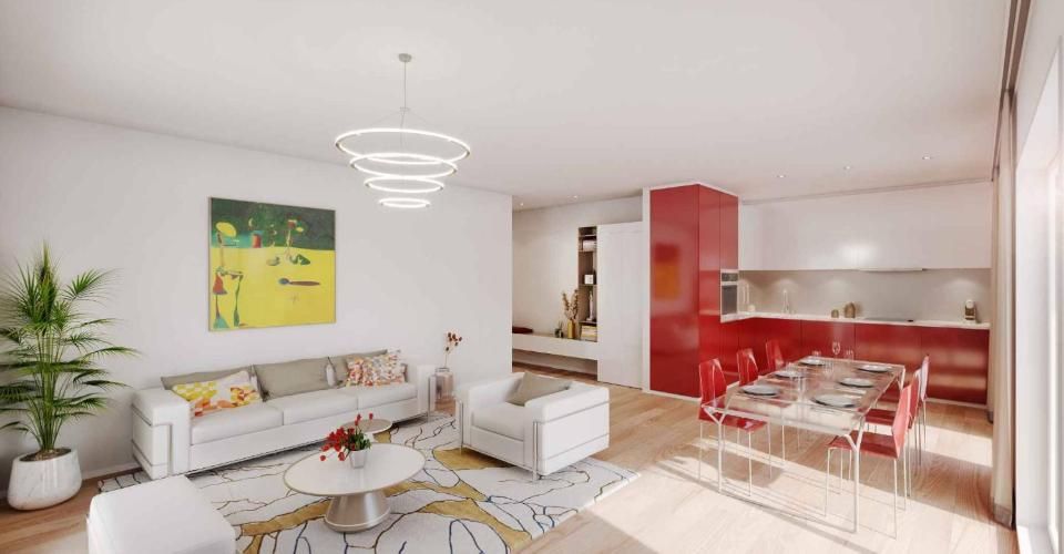 Appartement de 3,5 pièces en rez-de-chaussée avec jardin - Appartement 3.5 pièces - image - 2