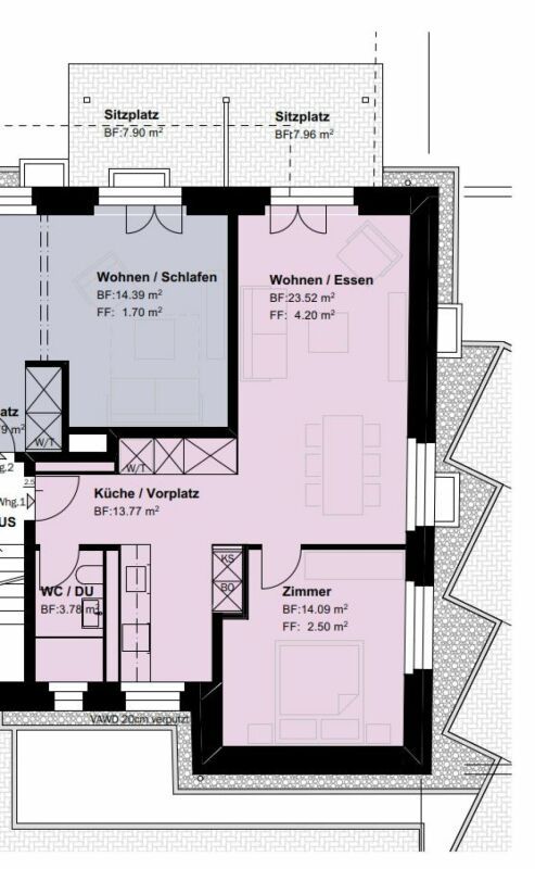 Erstvermietung nach Sanierung- Moderne 2.5-Zimmer-Wohnungen mit Seesicht! -  Bild 7