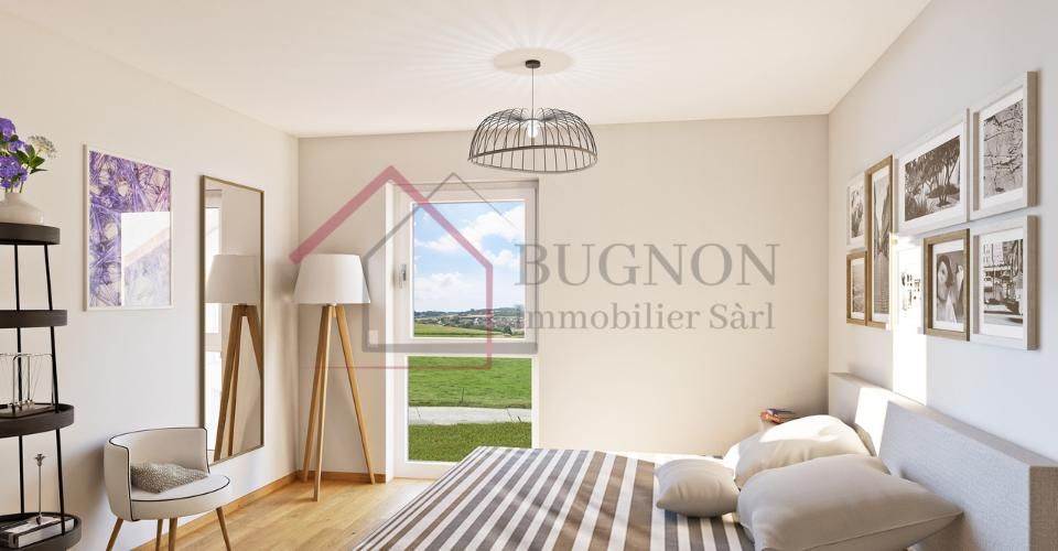 LES VILLAS DU GRAND PRÉ Villa mitoyenne de 4.5 pièces en PPE – Lot C3 - Maison contiguë 4.5 pièces - image - 5