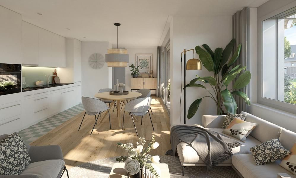 2.5 Zimmerwohnung in Worben -  Bild 3