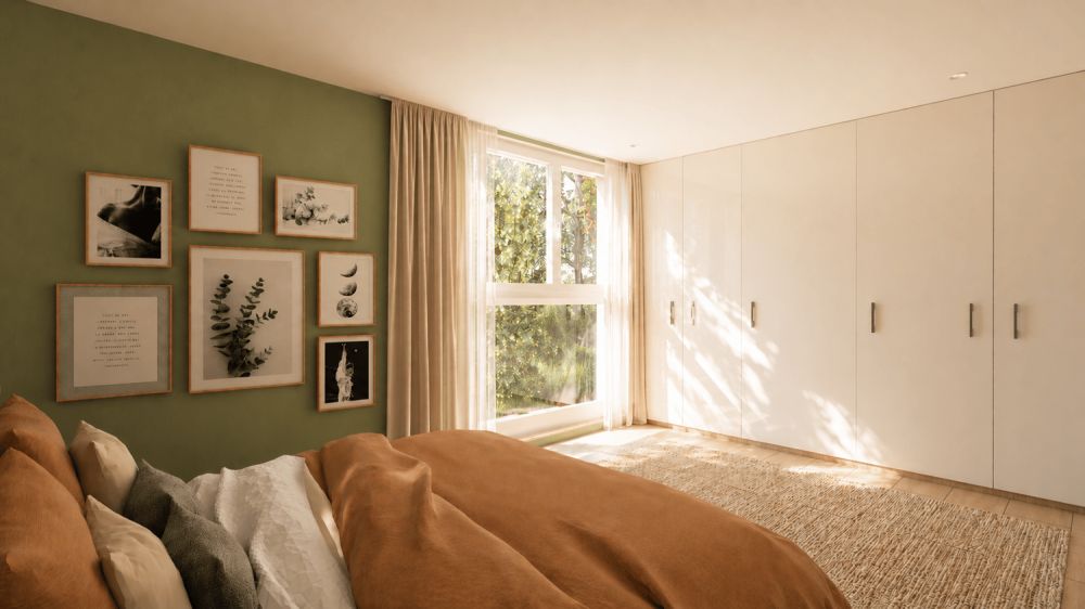 Doppelhaus in Wohngebiet - Chambre.png
