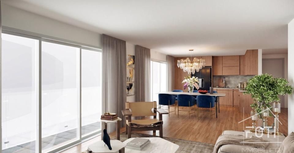 Grand chalet de 5,5 pièces avec sous-sol et garage double, sur plan avec toutes les finitions au gré du preneur. - Chalet 5.5 pièces - image - 2