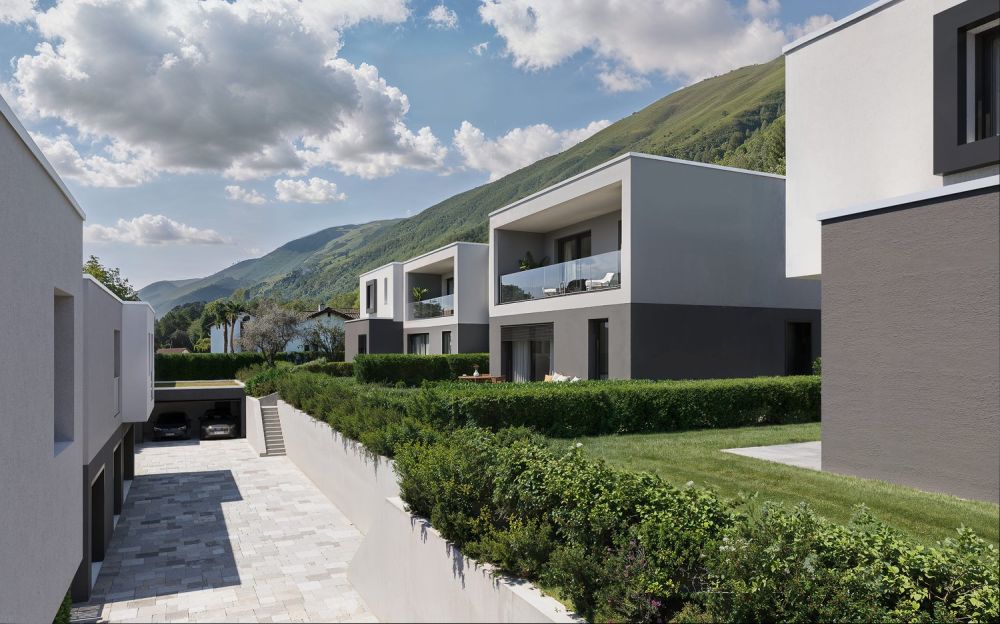 Exklusives Einfamilienhaus in Bedano, neu gebaut -  Bild 9