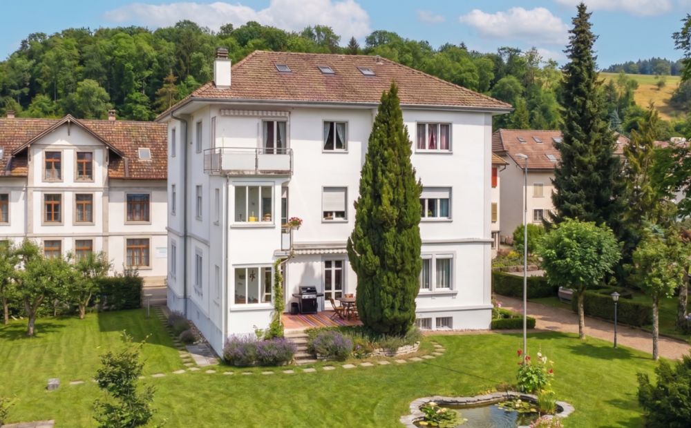 Spannendes Projekt aus Mehrfamilienhaus und grossem Gartenanteil als Baulandreserve -  Bild 1