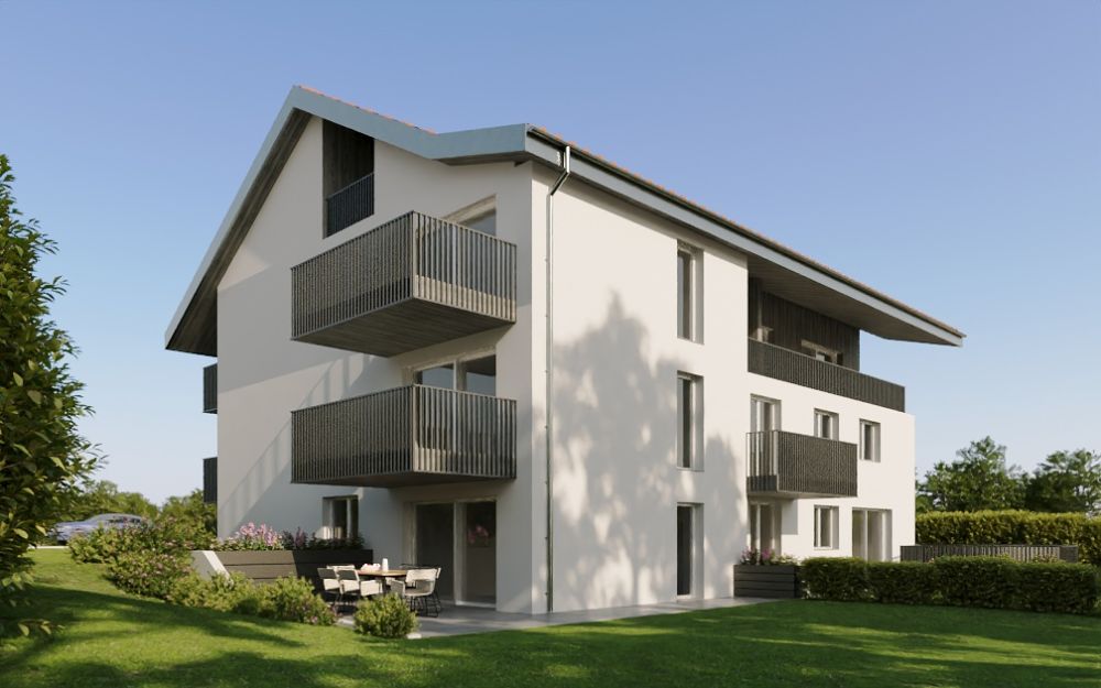 Grand 3,5 pièces avec jardin et terrasse - Bild 2