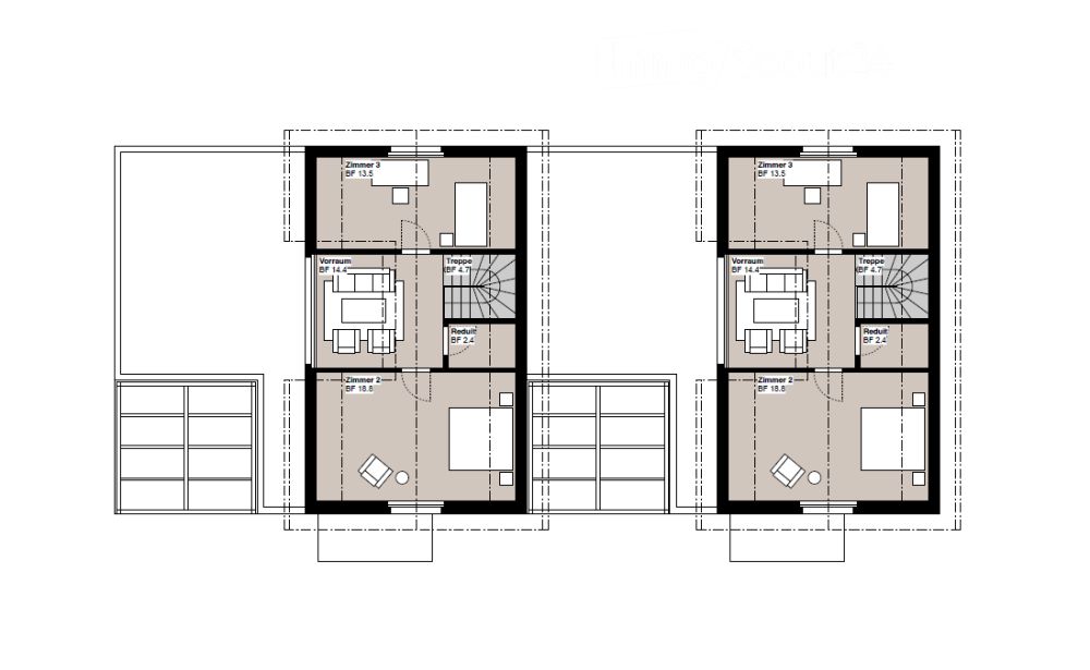 2 Neubau-Einfamilienhäuser mit Aussicht an einmaliger Lage in Thierachern – Bezug 2028 -  Bild 5